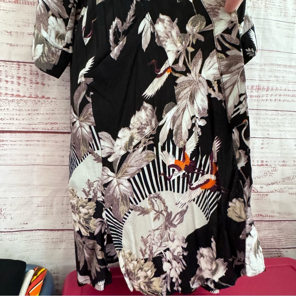 Top Shop Floral Kimono Jacket - Picture 9 of 10